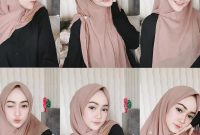 Tips Menggunakan Hijab Segi Empat Untuk Wisuda